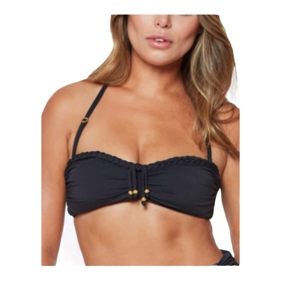 Bleu Rod Beattie Braided Bandeau W/Molded Cups, in Glam Stand NWT - Picture 5 of 5